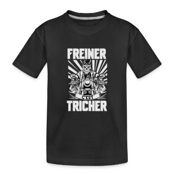 freiner c'est tricher - T-shirt bio Premium Enfant - noir - Devant