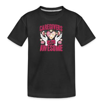 Aide-soignante - T-shirt bio Premium Enfant - noir - Devant