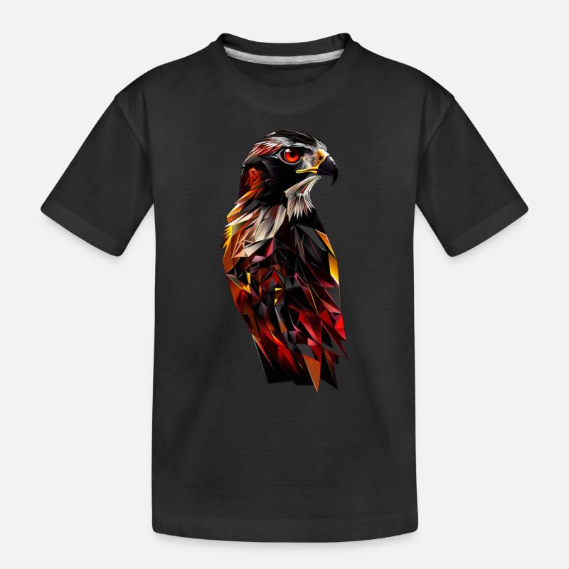 Falke - Kinder Premium Bio T-Shirt - Schwarz