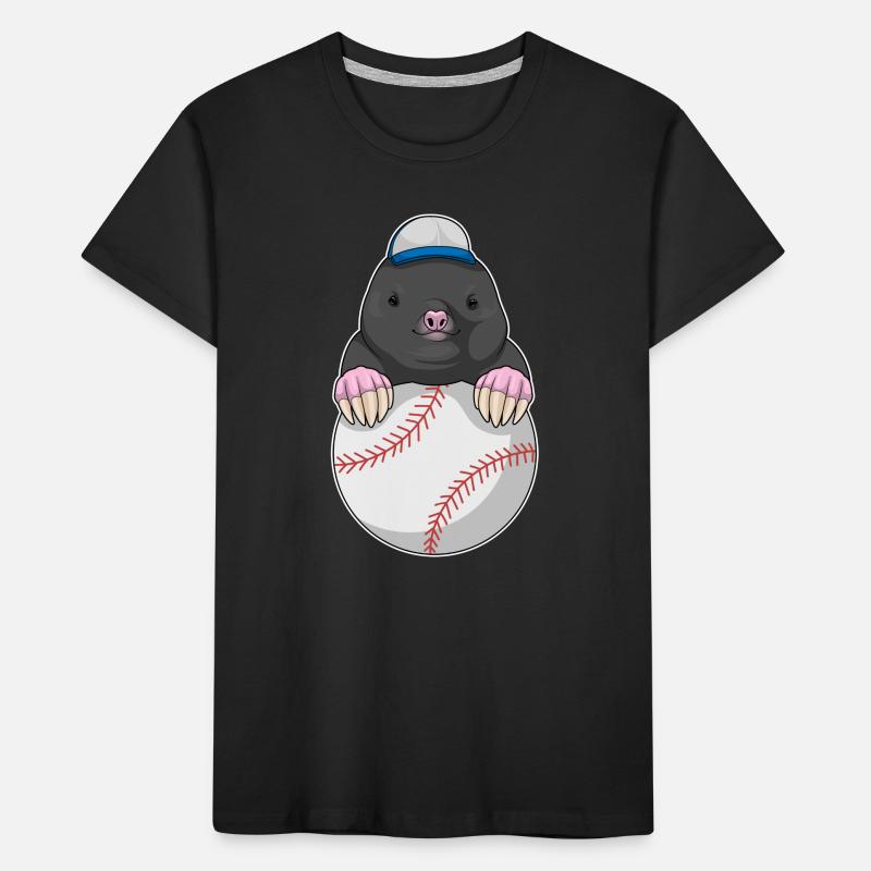 Mole Baseball T-shirt bio Premium Enfant