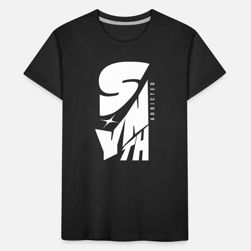 Synth Addicted Synthesizer Modular Kids' Premium Organic T-Shirt