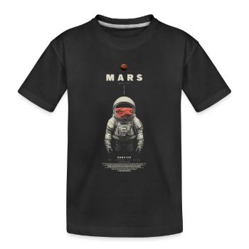 Mars Exploration - Kinder Premium Bio T-Shirt - Schwarz - Vorne