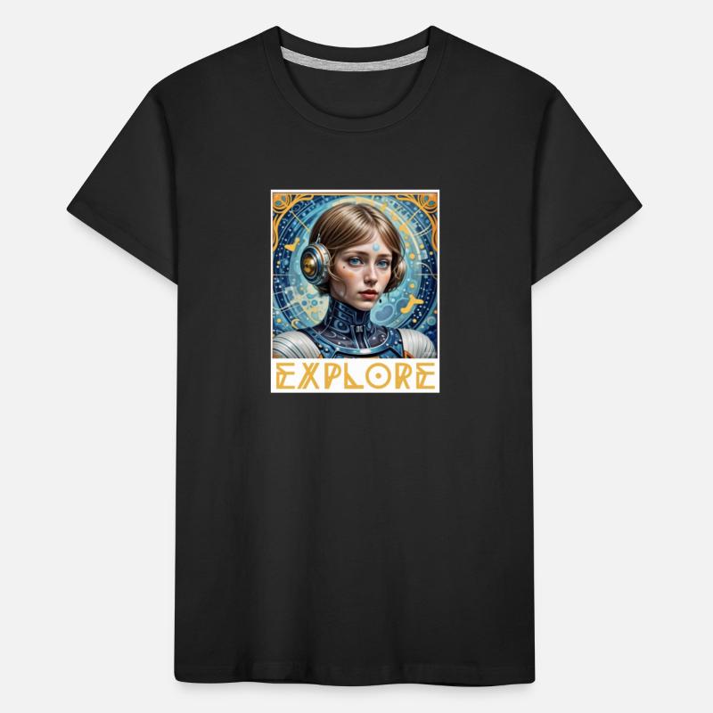 Explore and conquer Kids' Premium Organic T-Shirt