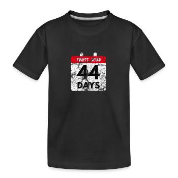 44 Days Of Damage Truss 2022 Parody - Kids' Premium Organic T-Shirt - black - Front