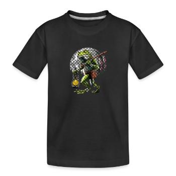 Cryptid Loveland Frogman - Kids' Premium Organic T-Shirt - black - Front