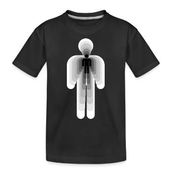 3D - HUMAIN - T-shirt bio Premium Enfant - noir - Devant