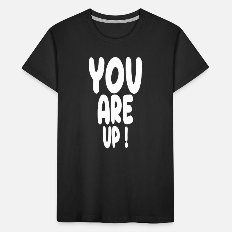 Vous êtes en train de vous amuser conception de texte simple T-shirt bio Premium Enfant