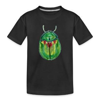Coléoptère du mouton - T-shirt bio Premium Enfant - noir - Devant