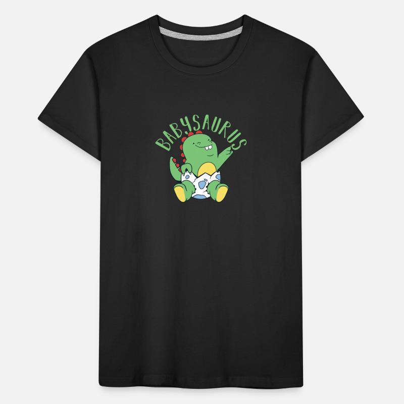 Babysaurus Dino Dinosaur Kids' Premium Organic T-Shirt