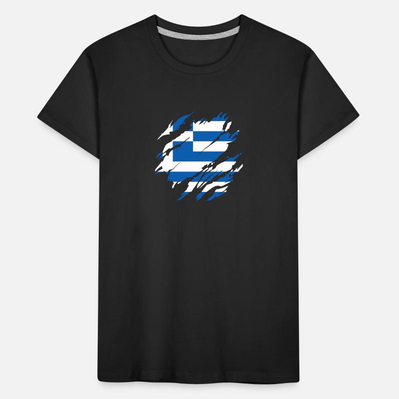 Grecs Grèce T-shirt bio Premium Enfant