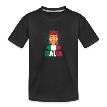 Italie Italien Italien Italie - T-shirt bio Premium Enfant - noir - Devant