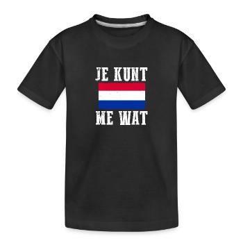 Holland Netherlands Netherlands - Kids' Premium Organic T-Shirt - black - Front