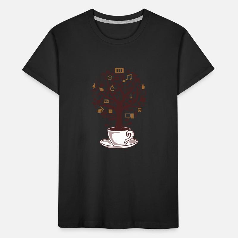 caféier T-shirt bio Premium Enfant