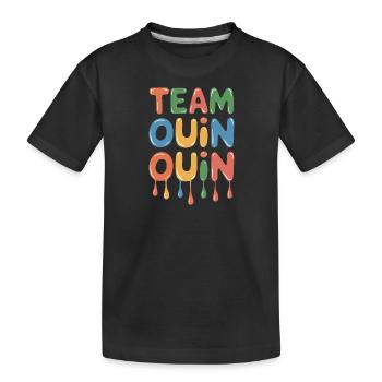 Team Ouin ouin - T-shirt bio Premium Enfant - noir - Devant