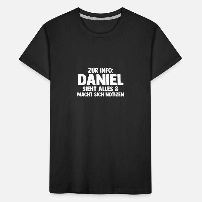 Daniel T-shirt bio Premium Enfant