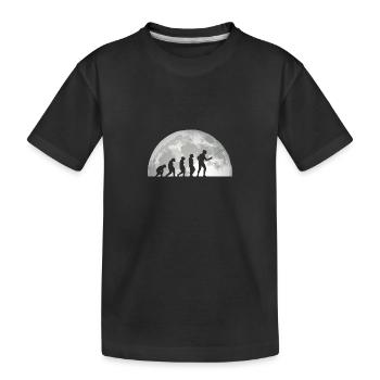 Fencing Evolution Fencing - Kids' Premium Organic T-Shirt - black - Front