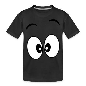 Eyes _ Gift idea - Kids' Premium Organic T-Shirt - black - Front