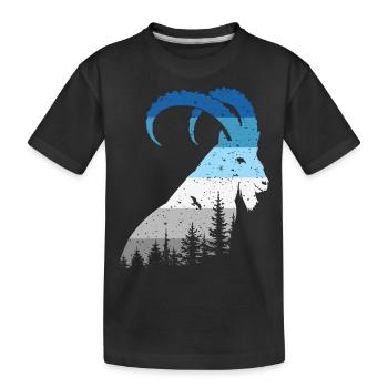 Capricorne - T-shirt bio Premium Enfant - noir - Devant