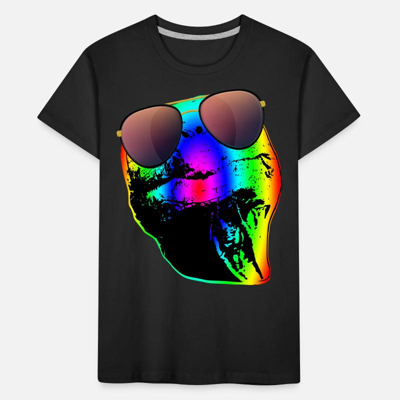 Turtle Sunglasses Turtles Rainbow Kids' Premium Organic T-Shirt