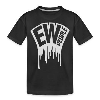 ew people citation drôle - T-shirt bio Premium Enfant - noir - Devant