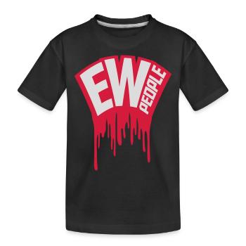 ew people citation drôle - T-shirt bio Premium Enfant - noir - Devant