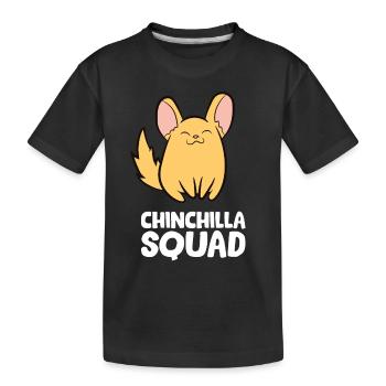 Chinchilla - Chinchilla Squad - T-shirt bio Premium Enfant - noir - Devant