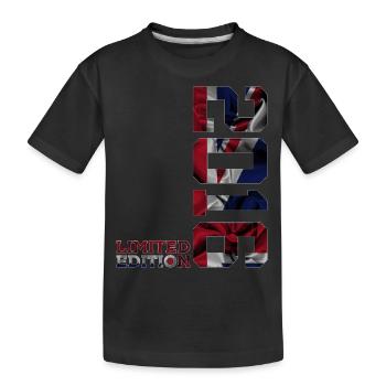 ANGLETERRE ÉDITION LIMITÉE 2016 ROYAUME-UNI 9E ANNIVERSAIRE - T-shirt bio Premium Enfant - noir - Devant