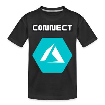 Internet Connect people - Kinder Premium Bio T-Shirt - Schwarz - Vorne
