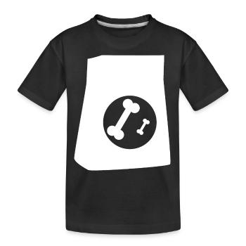 CHIEN CHAT ANIMAL DE COMPAGNIE - T-shirt bio Premium Enfant - noir - Devant