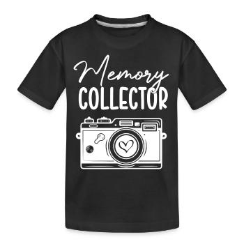 Funny Photographer Gift Photography - Kids' Premium Organic T-Shirt - black - Front