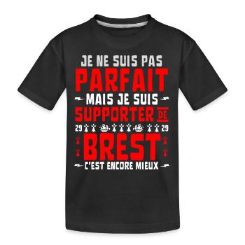 Supporter Brest Ultras Football - T-shirt bio Premium Enfant - noir - Devant