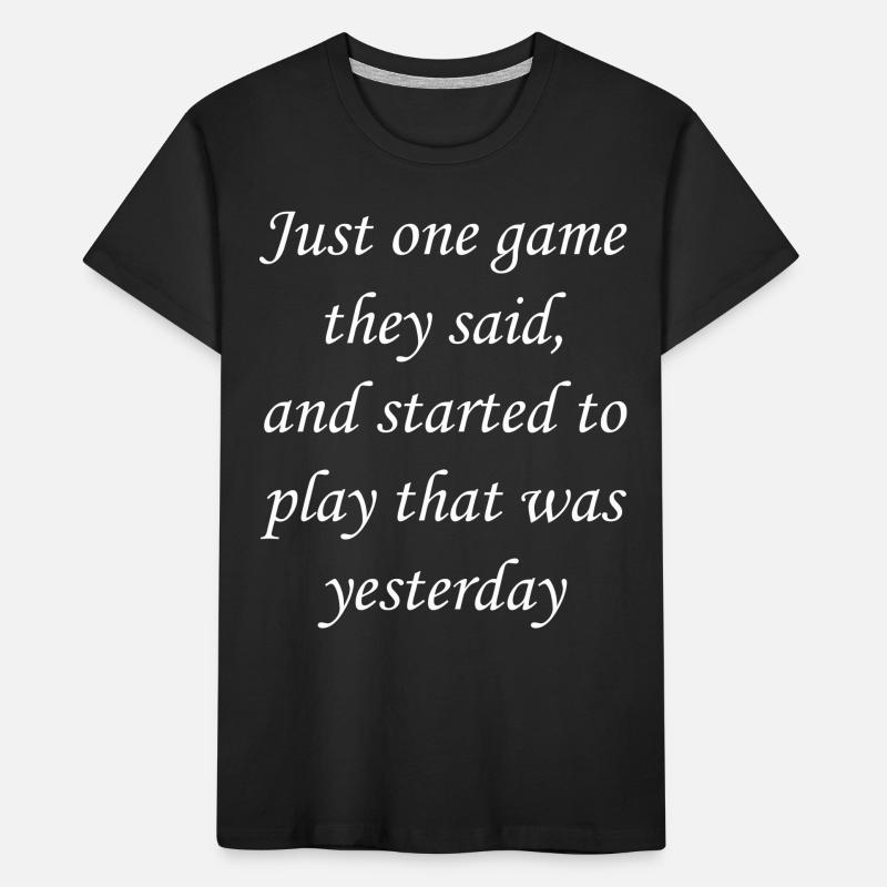 boardgame chess backgammon game night Kinder Premium Bio T-Shirt
