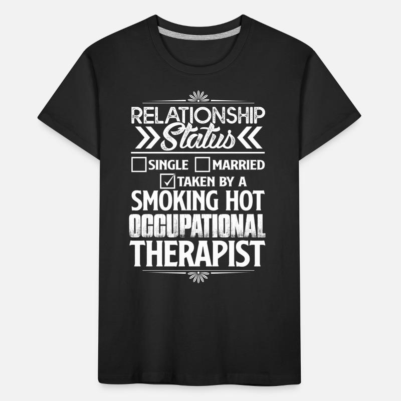 Occupational Therapist Relationship Status Kids' Premium Organic T-Shirt