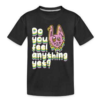 Ressentez-vous encore quelque chose - T-shirt bio Premium Enfant - noir - Devant