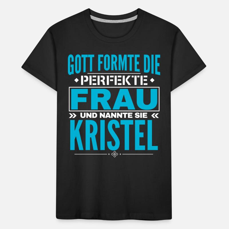Conception du nom Kristel T-shirt bio Premium Enfant