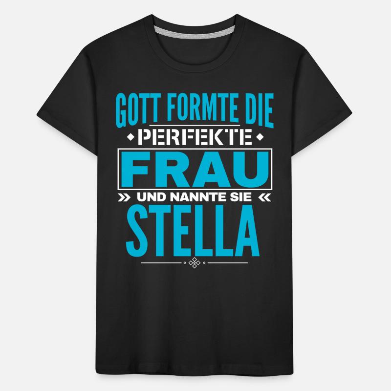Conception du nom de Stella T-shirt bio Premium Enfant