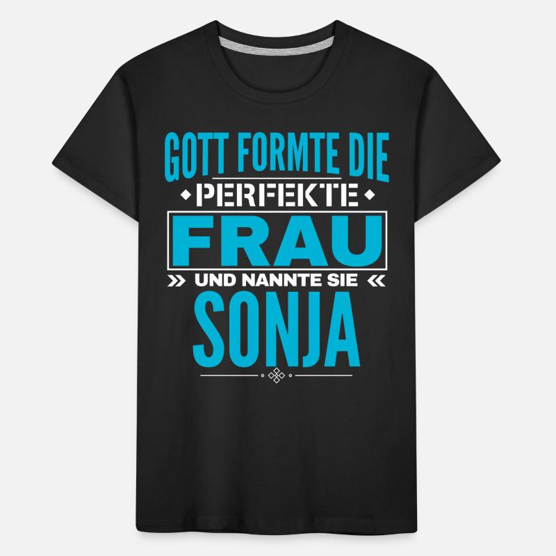 Conception de nom Sonja T-shirt bio Premium Enfant