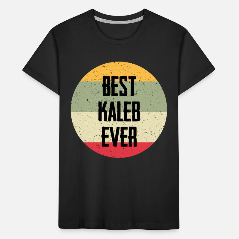 Best Kaleb Ever Kids' Premium Organic T-Shirt