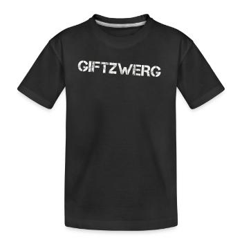 Giftzwerg - Kölle Alaaf Konfetti Karneval Fashingu - Kinder Premium Bio T-Shirt - Schwarz - Vorne