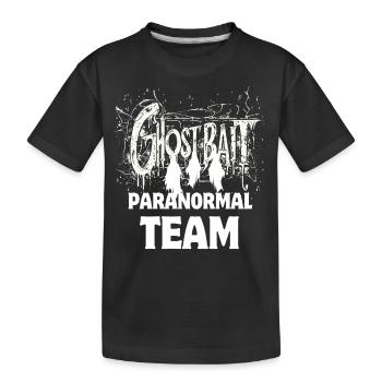 L’équipe paranormale de GhostBait - T-shirt bio Premium Enfant - noir - Devant