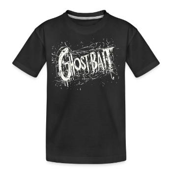 Appât fantôme Horreur Style paranormal - T-shirt bio Premium Enfant - noir - Devant