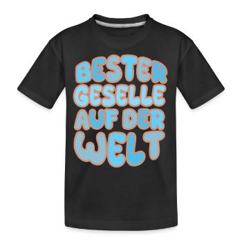 Vocation Journeyman - Kids' Premium Organic T-Shirt - black - Front