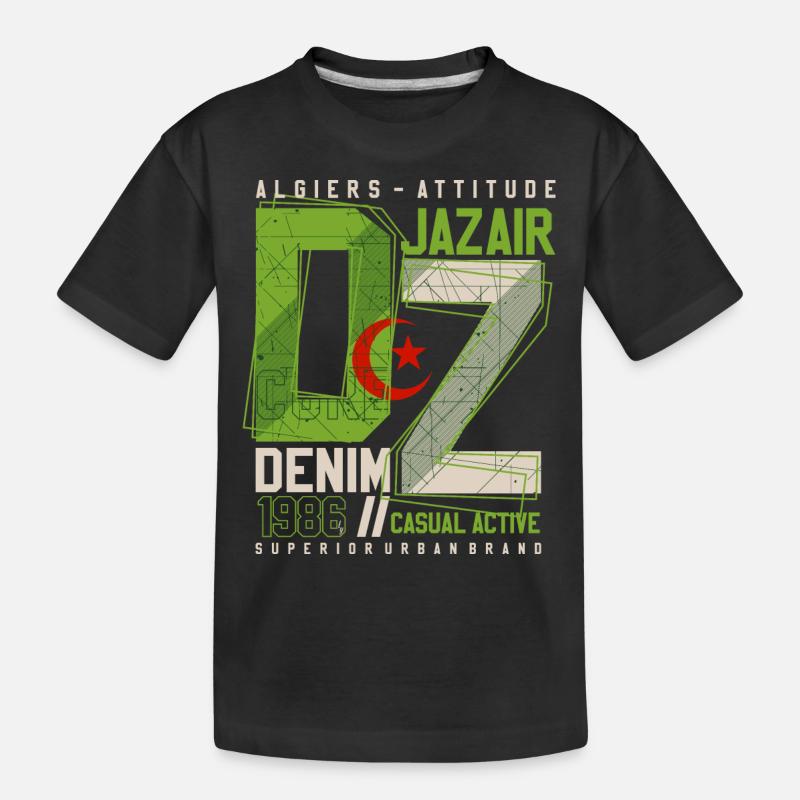 URBAN DZ - T-shirt bio Premium Enfant - noir