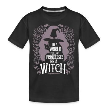 Sorcellerie pour les femmes fortes - T-shirt bio Premium Enfant - noir - Devant