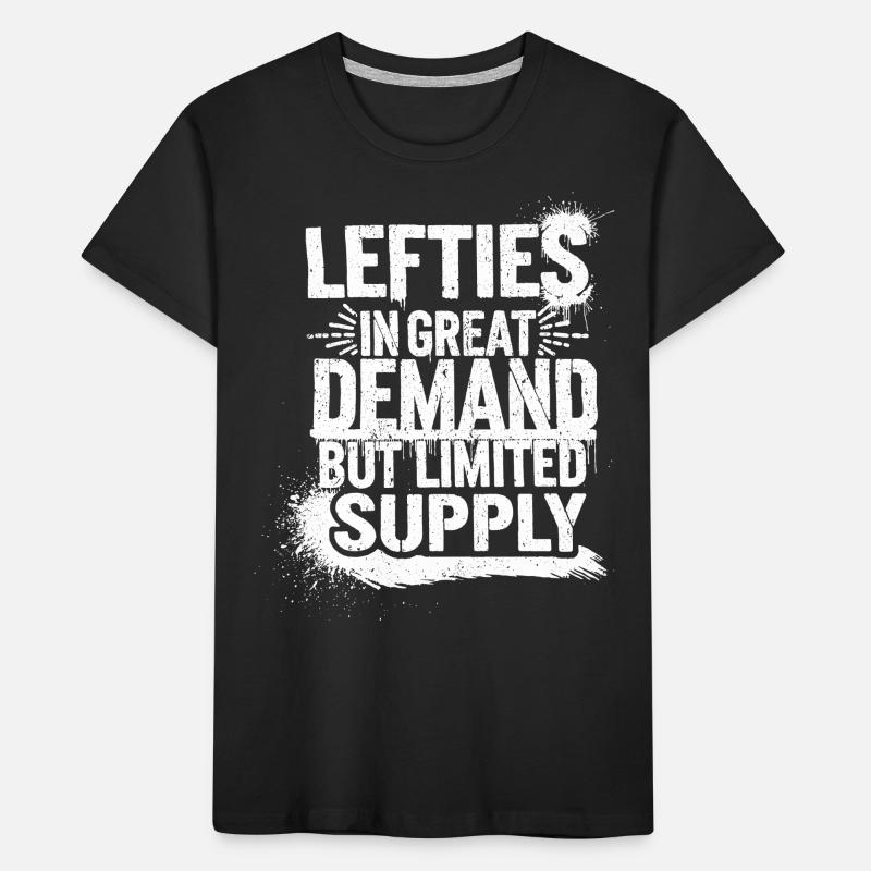 Lefties are unique Kids' Premium Organic T-Shirt