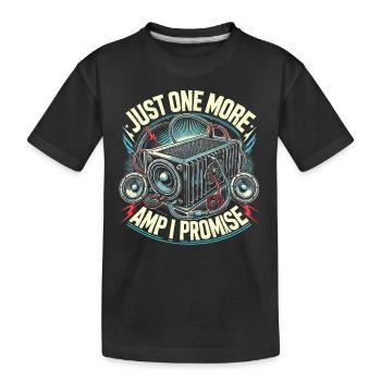 Nur noch eine Ampel, versprochen - Kinder Premium Bio T-Shirt - Schwarz - Vorne