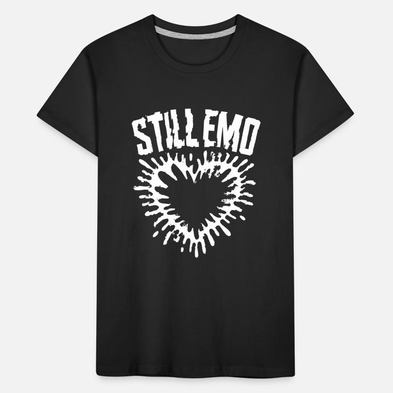 Immernoch Emo! Goth Emo Alternativ Aesthetic Kinder Premium Bio T-Shirt