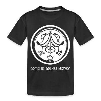 Ouroboros du Spreewald blanc - T-shirt bio Premium Enfant - noir - Devant