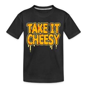 Fromage - T-shirt bio Premium Enfant - noir - Devant
