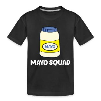 Mayonnaise - Mayo Squad - T-shirt bio Premium Enfant - noir - Devant